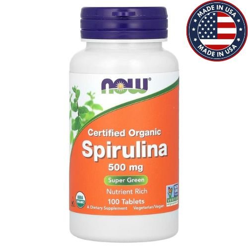 Now Organic Spirulina 500mg Tablets Price in Bangladesh
